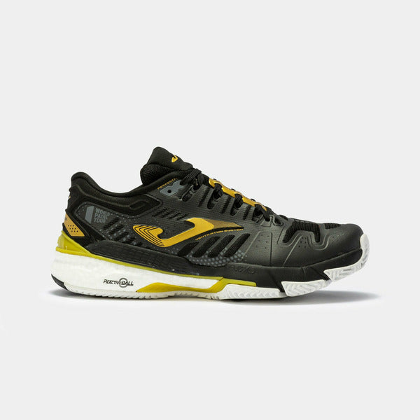 Joma Padel Shoes - Slam 2201 Black and Gold