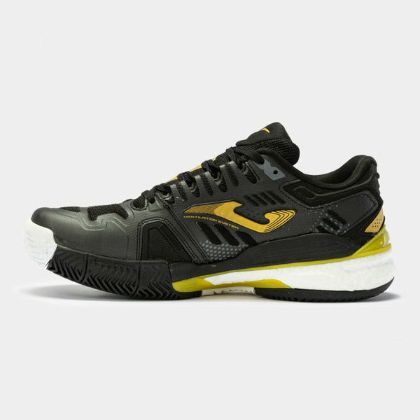 Joma Padel Shoes - Slam 2201 Black and Gold