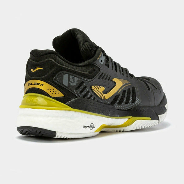 Joma Padel Shoes - Slam 2201 Black and Gold
