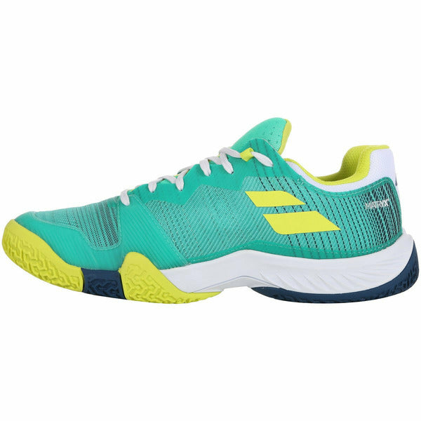 Babolat Padel Shoes - Jet Premura Green and Yellow