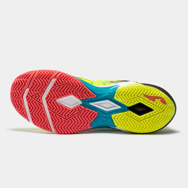 Joma Padel Shoes - Open 2209 Lemon Fluor Black