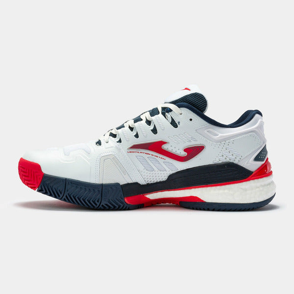 Joma Padel Shoes - Slam 2202 White Blue Navy