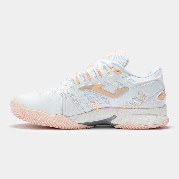Joma Padel Shoes - Slam Lady 2207 White Light Pink