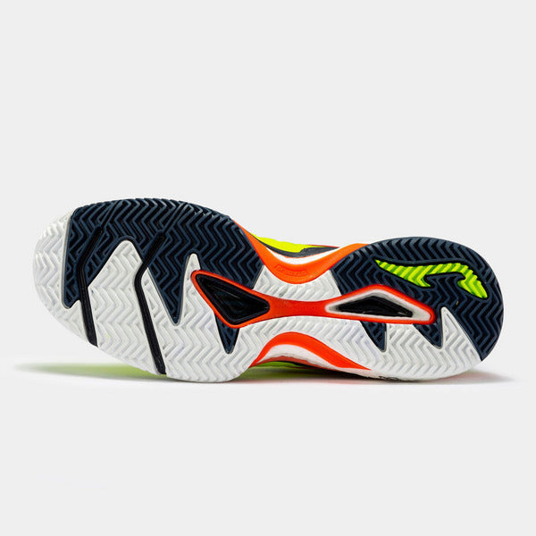 Joma Padel Shoes - Slam 2209 Lemon Fluor Navy