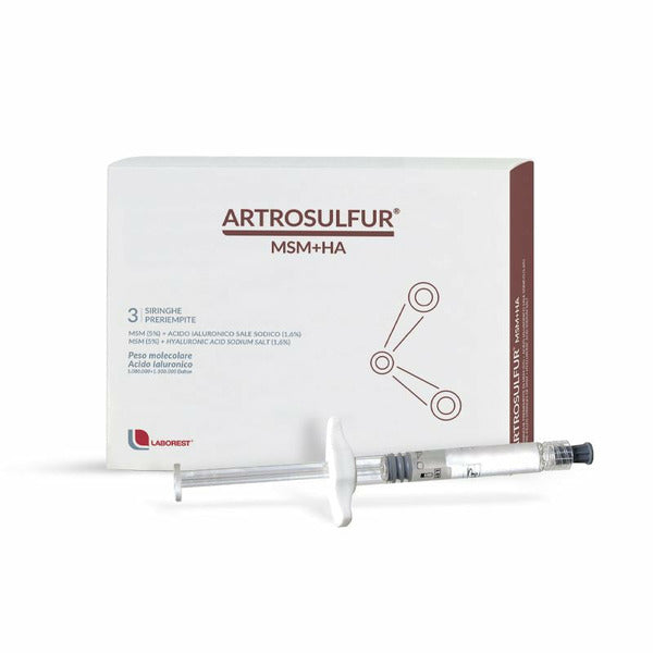 Artrosulfur MSM+HA 3 Pre-filled syringes