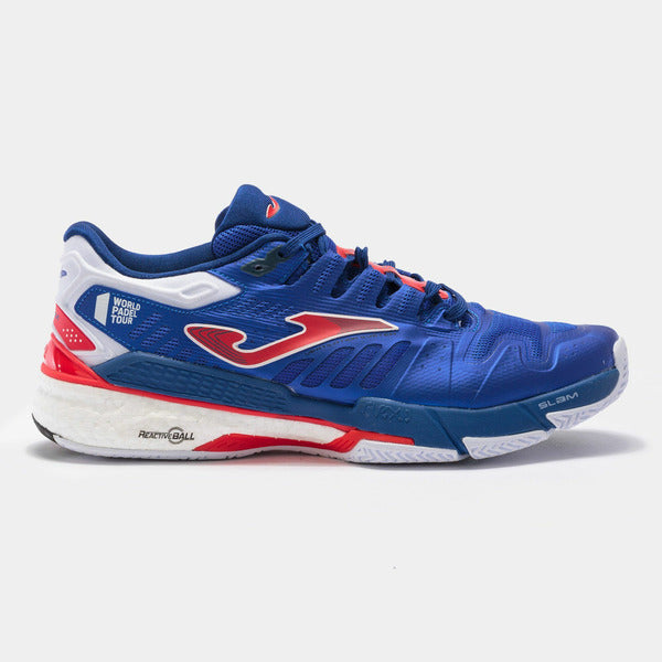 Joma Padel Shoes - Slam Men 2104 Royal, Blue and Red