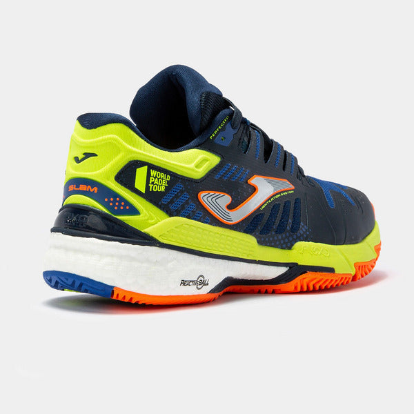 Joma Padel Shoes - Slam 2204 Royal Lemon Fluor
