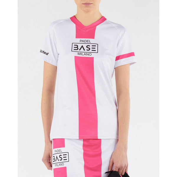 Base Padel - T-shirt Line - Carbon or Recycled Fabric - Donna