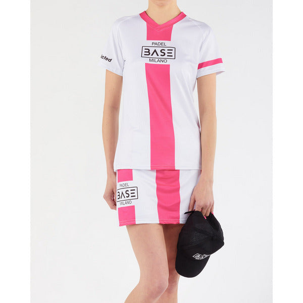 Base Padel - T-shirt Line - Carbon or Recycled Fabric - Donna