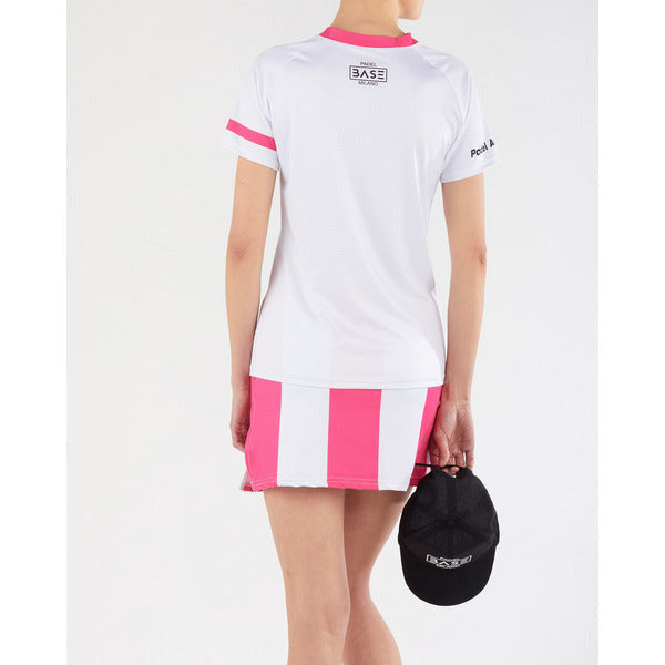 Base Padel - T-shirt Line - Carbon or Recycled Fabric - Donna