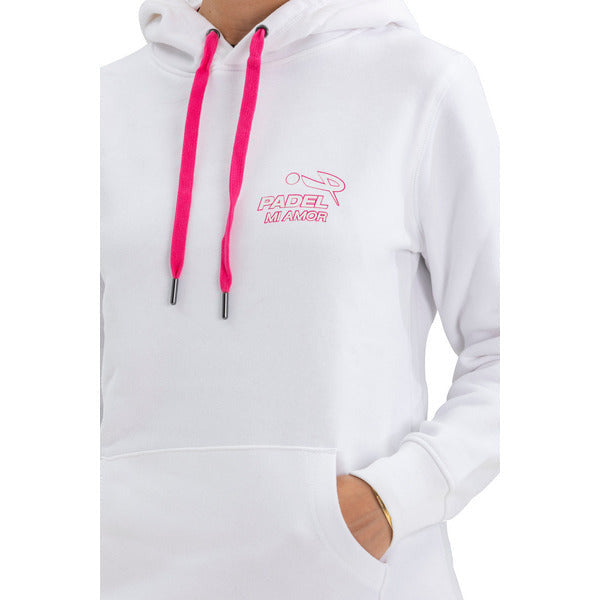 Padel Mi Amor - Hoodie Mi amor Bianca - Woman