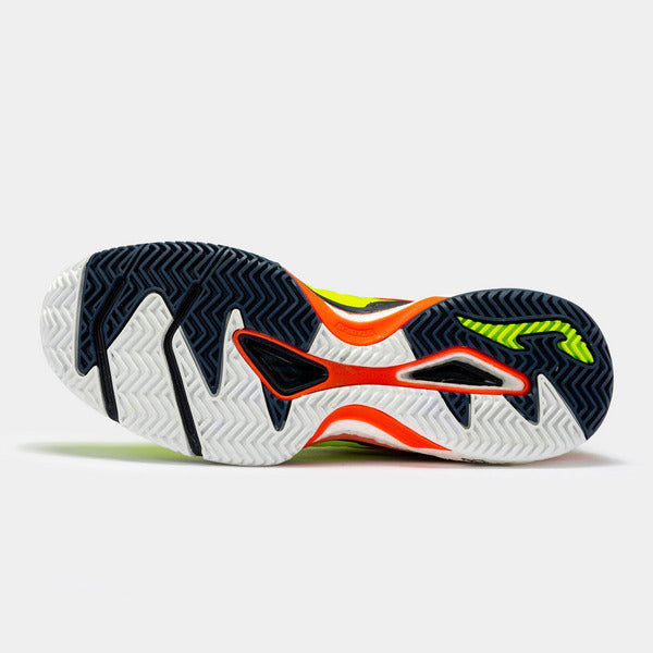 Joma Slam 2201 Black Orange Fluor Padel shoes