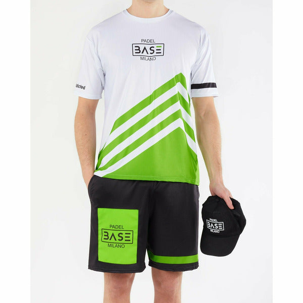 Padel Base - T-shirt Pyramid - Carbon or Recycled Fabric