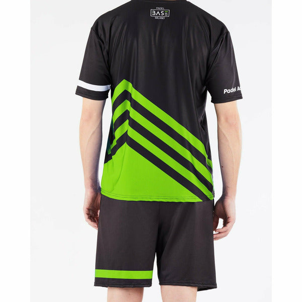 Padel Base - T-shirt Pyramid - Carbon or Recycled Fabric