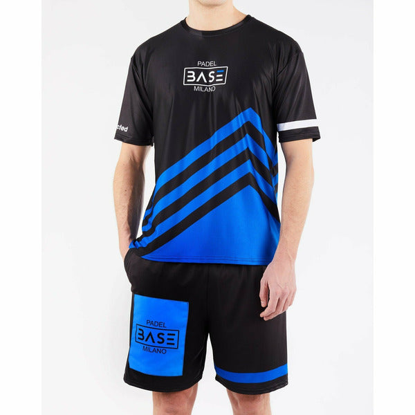 Padel Base - T-shirt Pyramid - Carbon or Recycled Fabric