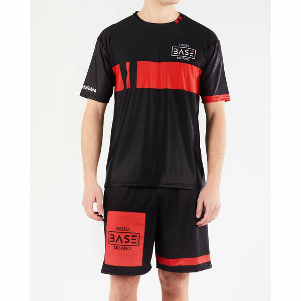 Padel Base - T-shirt Row - Carbon o Recycled Fabric